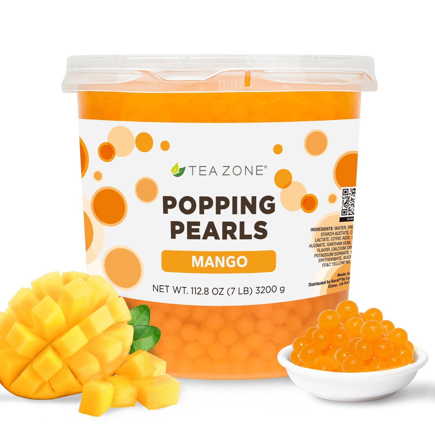 Tea Zone Mango Popping Pearls (7 lbs), B2051 gallery