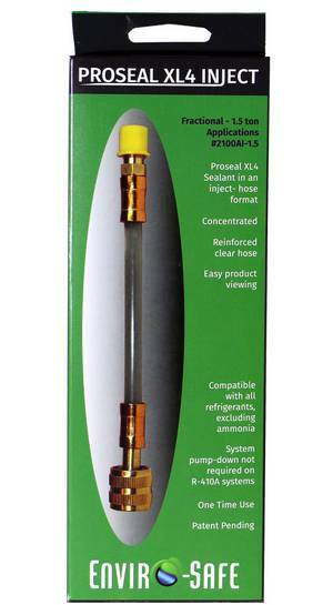 Easy Seal, Enviro-Safe,Direct Inject,ProSeal XL4,for R12, R22,Fractional to 1.5 gallery