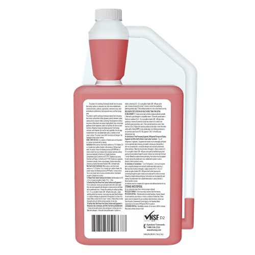 5753407 J-512 Sanitizer, Final Step No Rinse Food Contact 32 Fl Oz (Pack of 1) gallery