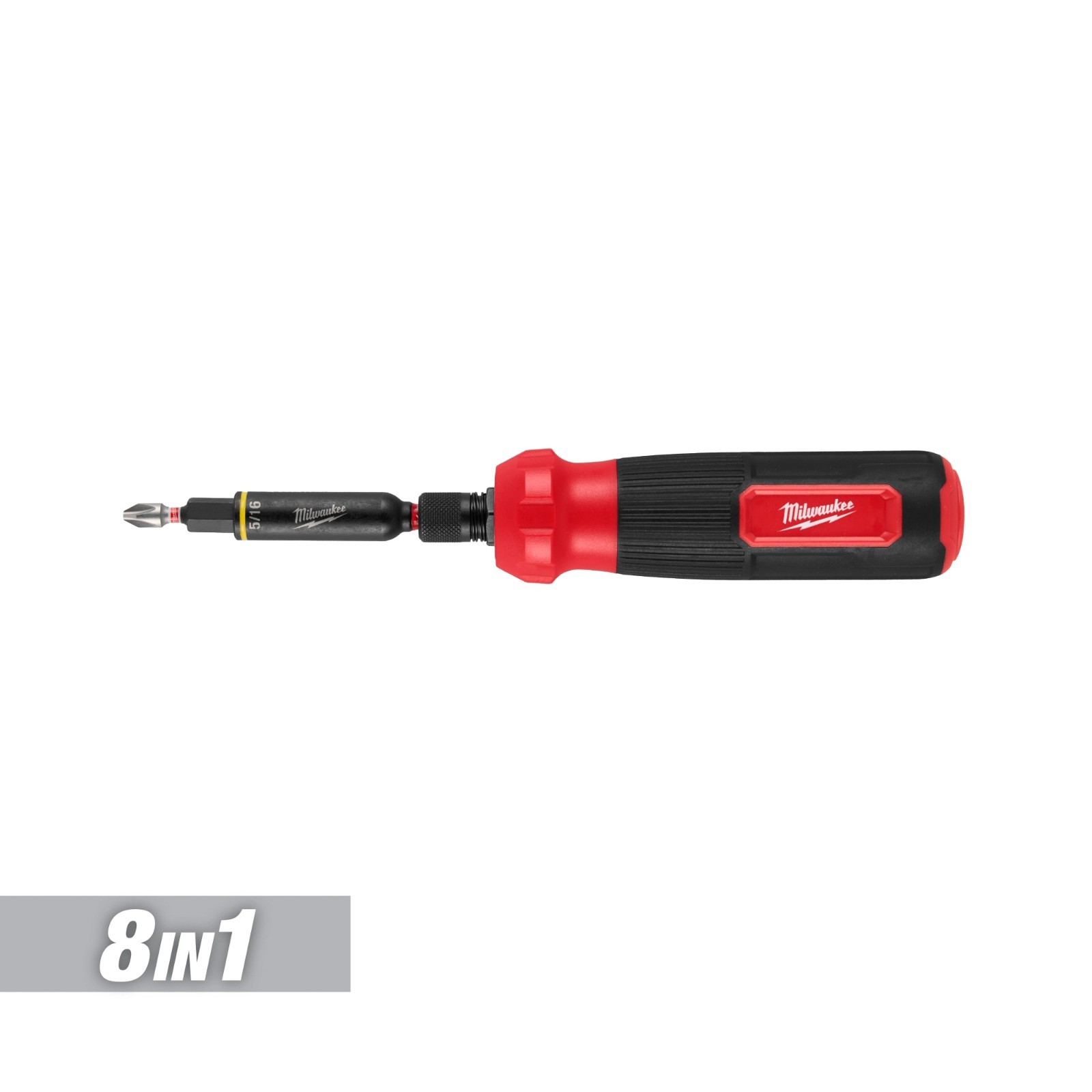 Milwaukee 48-22-2922 8-IN-1 Multi-Bit & Nut Driver W/ SHOCKWAVE Impact Duty Bit gallery