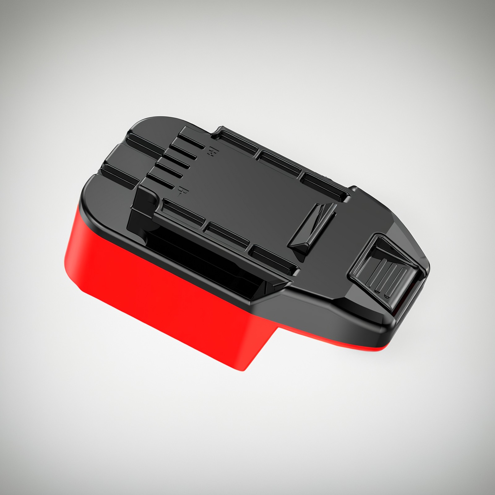 1x Adapter Upgrade For Bauer 20v Type Tools To Milwaukee M18 RED Li-Ion Battery gallery