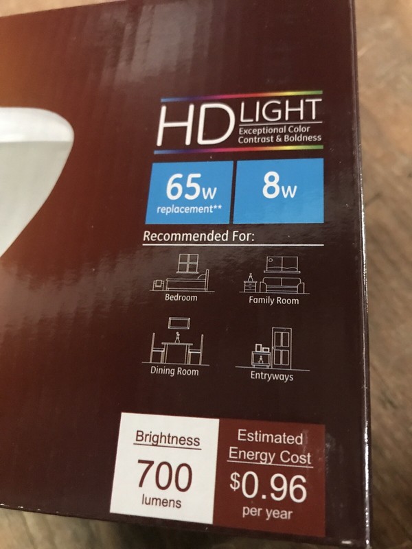 GE Soft White 65W Replacement LED Light Bulb Indoor Floodlight BR30 (4-pack) gallery