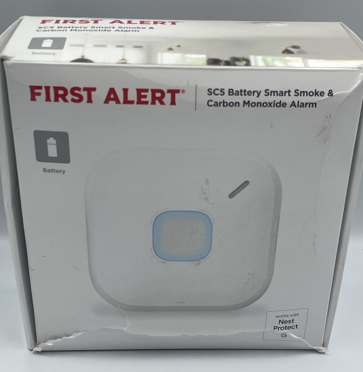 First Alert SC5 Smart Smoke & Carbon Monoxide Alarm w/ Batteries *NEW* Open Box gallery