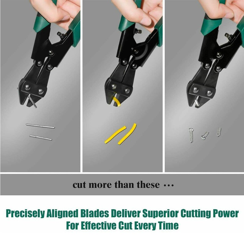 8" Wire Cutters Crimper Cable Strippers Pliers Self Adjusting Tool / Pipe Cutter gallery