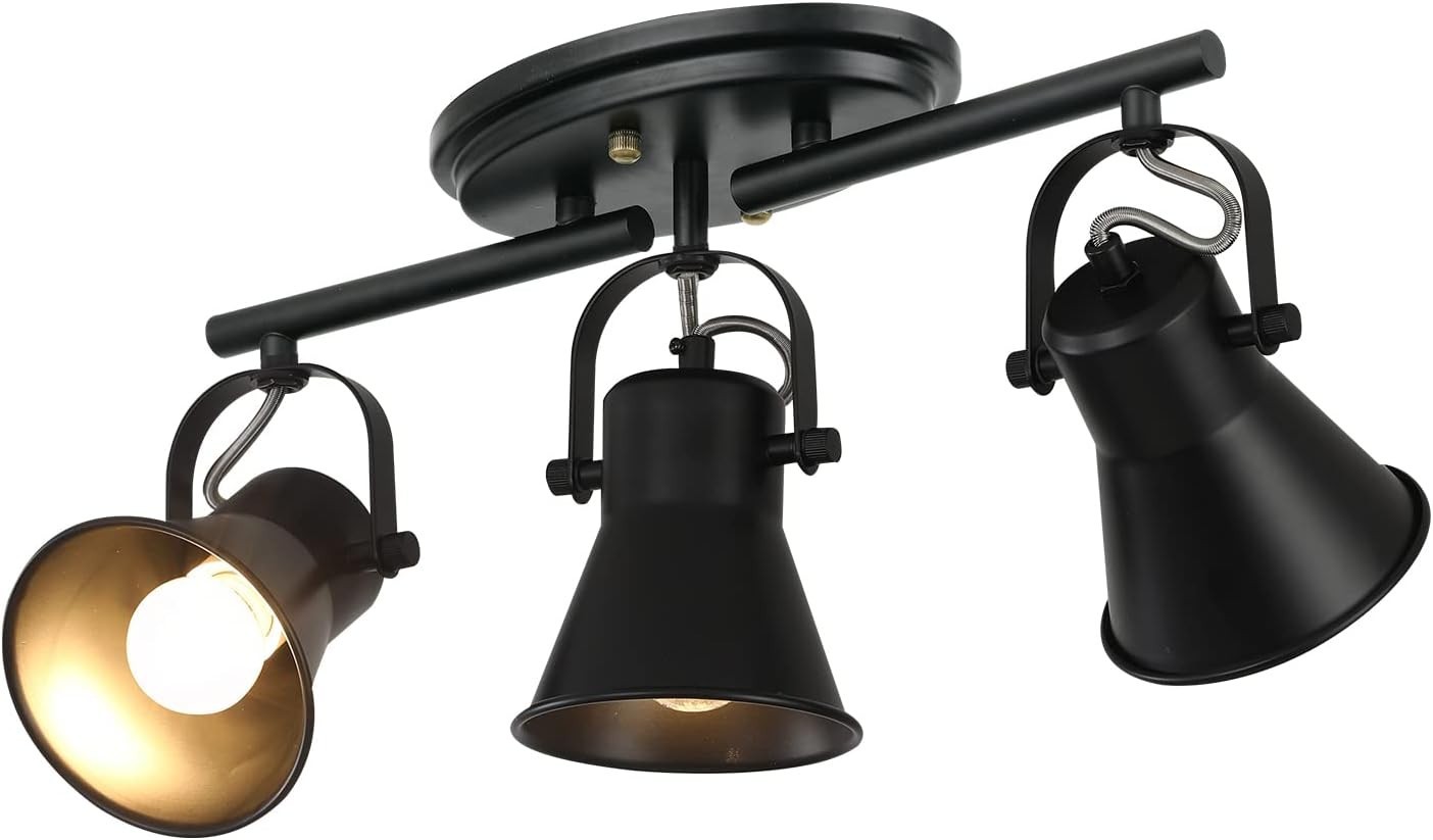 3-Lights Ceiling Track Lighting Fixtures Can Used for Mirror Front Wall Lights gallery