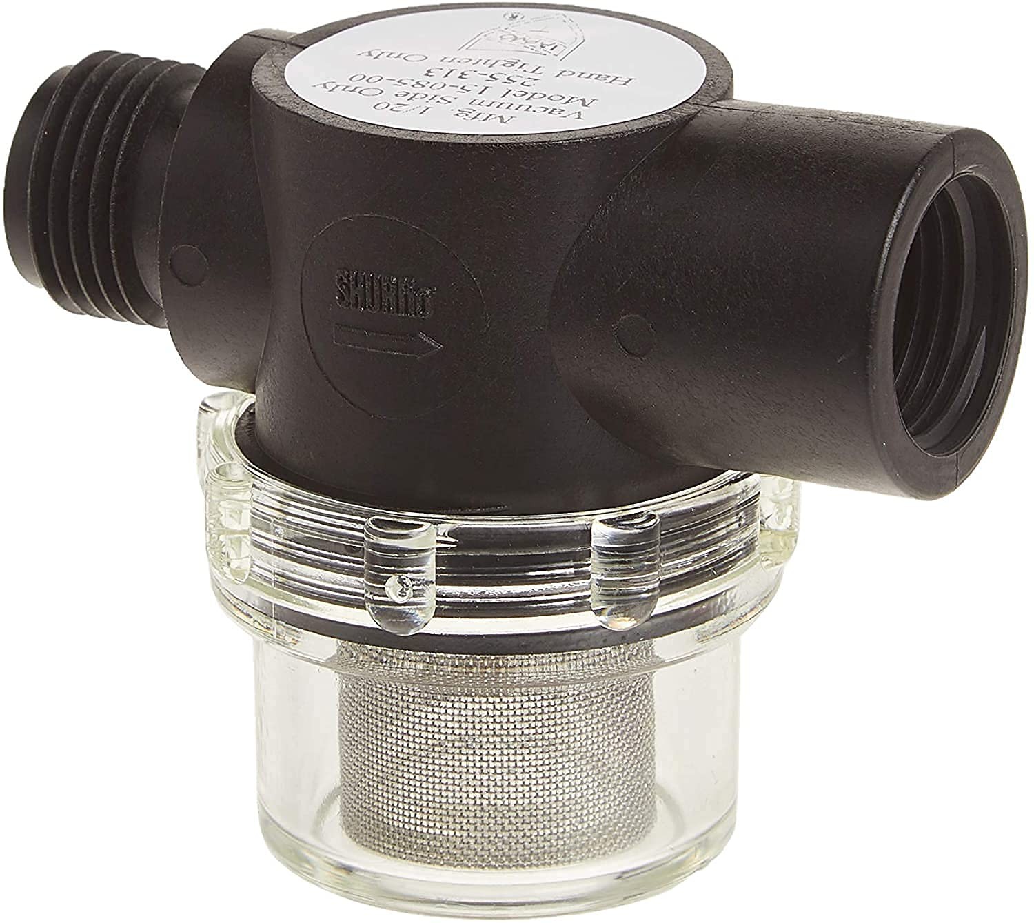 255213 1/2 Inch MNPT x FNPT Inline Strainer For 2088 Series Pumps Tool gallery
