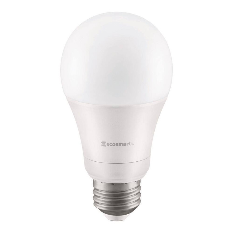 60-Watt Equivalent A19 E26 Base Dimmable LED Light Bulb with Selectable Color Te gallery