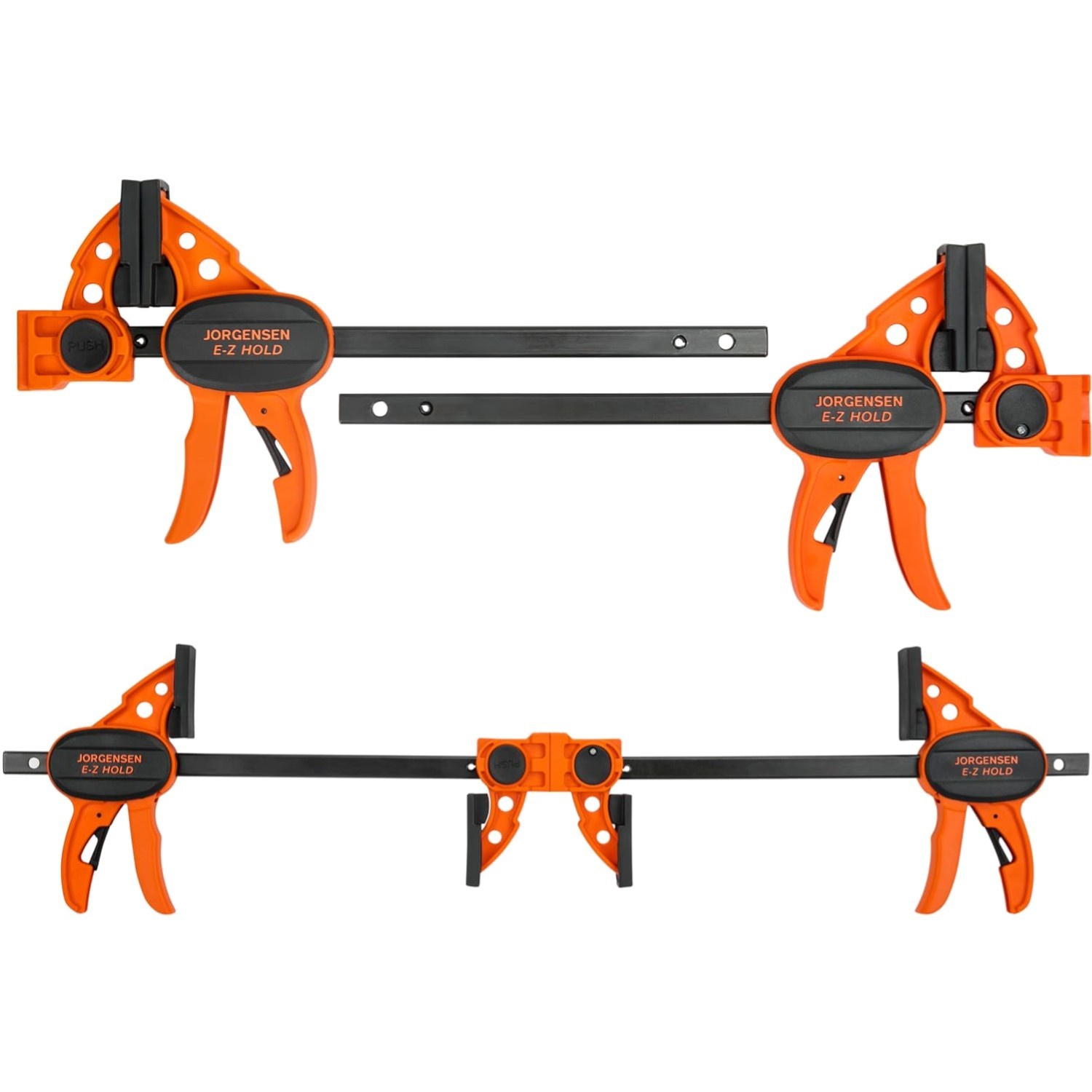 Light-Duty Spreader Clamps 4-Pack - High Carbon Steel gallery