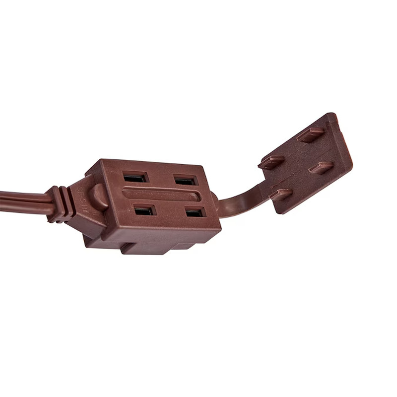 Utilitech 6-Ft 16 / 2 Light Duty 2 Prong Brown Indoor Extension Power Cord gallery