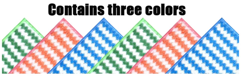 Microfiber Cleaning Cloth Absorbent Kitchen Washing Dish Rags Household Wipe gallery