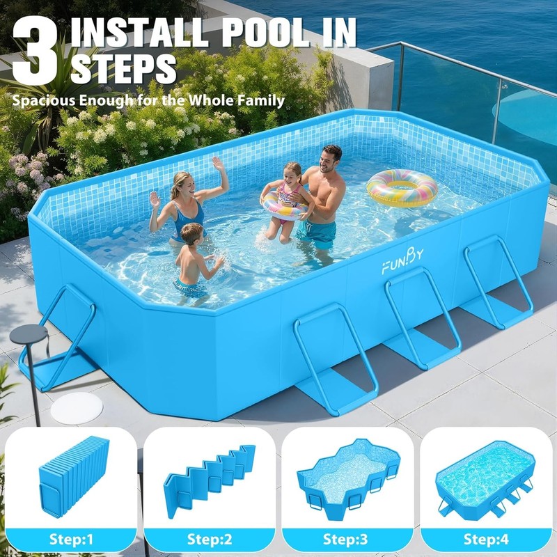 Large Foldable Pool, Foldable Swimming Pool, Large Foldable Pool for Adults, Non gallery
