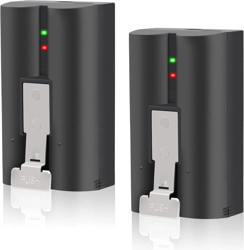 2 Pack Ring V4 Battery for Ring camera Doorbell Solar Floodligh 2/3/4/3 plus US gallery