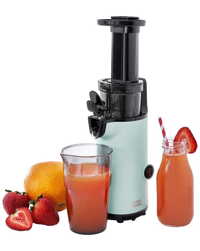 Dash Compact Cold Press Power Juicer Blue gallery