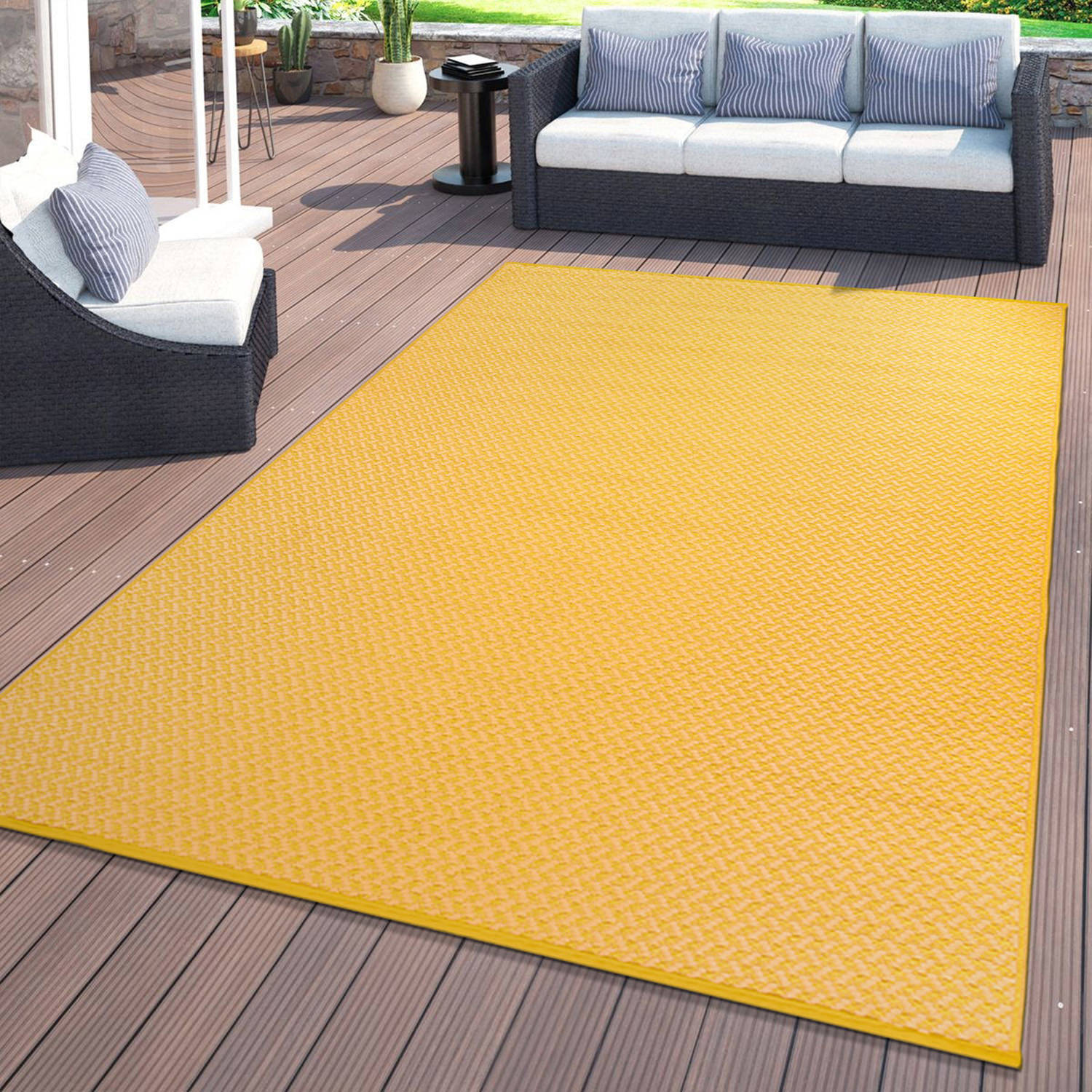 Rugshop Outdoor Carpet Rug Modern Solid Reversible Plastic Indoor Outdoor Rugs gallery