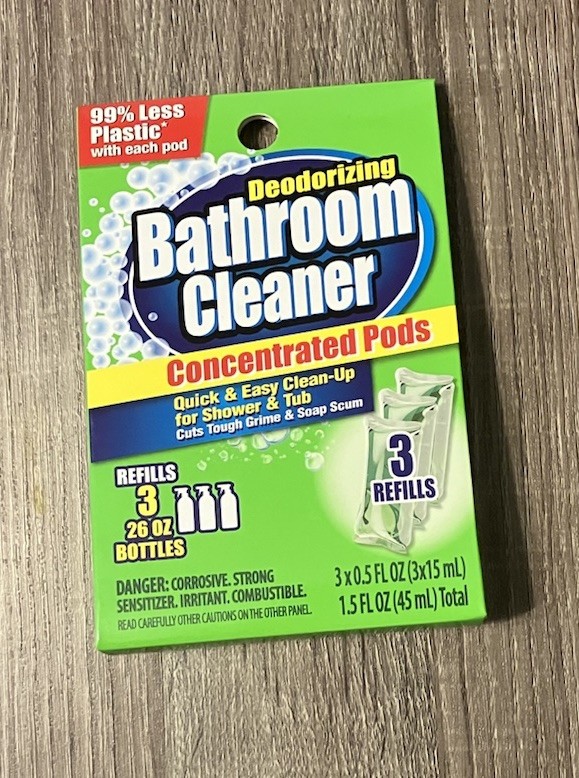 Deodorizing Bathroom Cleaner Concentrated Pods 3 Refills gallery