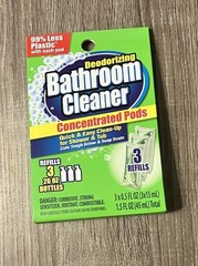 Deodorizing Bathroom Cleaner Concentrated Pods 3 Refills