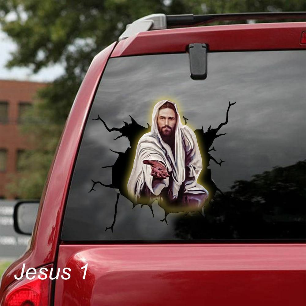 LARGE-SIZED CAR DECAL - CHRISTIAN RELIGION - 6 CHOICES gallery