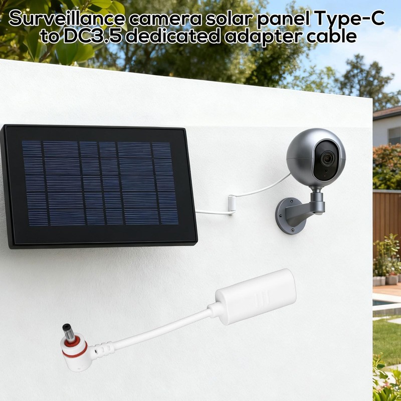 USB-C to Barrel Plug Adapter (2-Pack) for Solar Panels and Outdoor Devices gallery