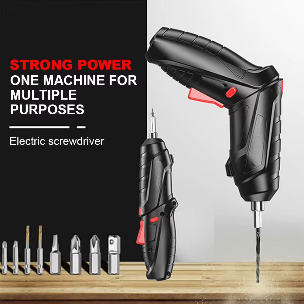 3.6V Electric Screwdriver Rechargeable Cordless Electric Drill Power Tool Set gallery