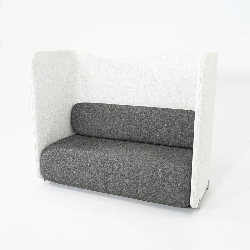 2020s Jang Won Yoon Bernhardt Design Code Privacy Lounge Two-Seat Sofa 2x Avail gallery