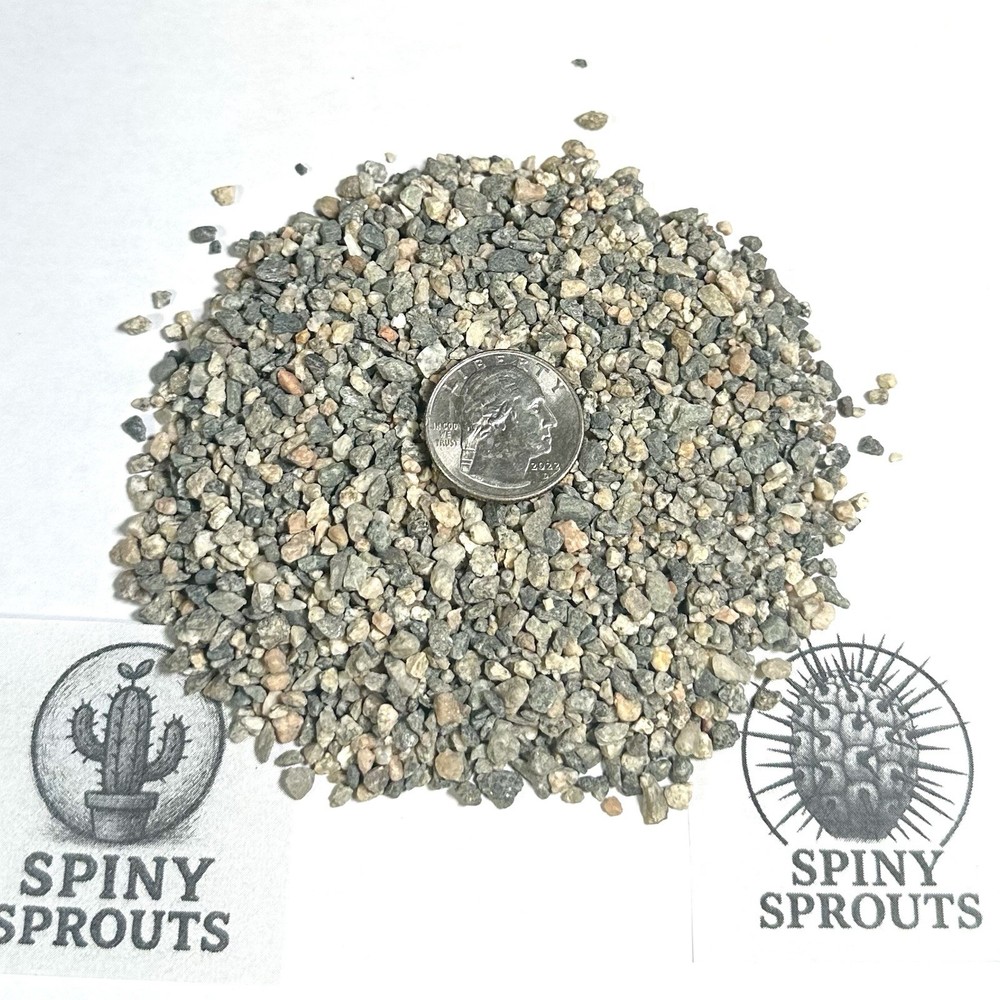 Granite Top Dressing Soil Amendment Very Fine 1/8” Bonsai Cactus Succulent Aroid