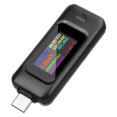 Type-C USB Tester Voltmeter Meter USB Multimeter Voltage and Current Tester 0 gallery