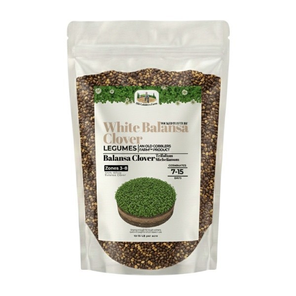 Old Cobblers Farm™ Wicked Tuff Turf Balansa Clover (Legumes) - Pastures Lawns gallery