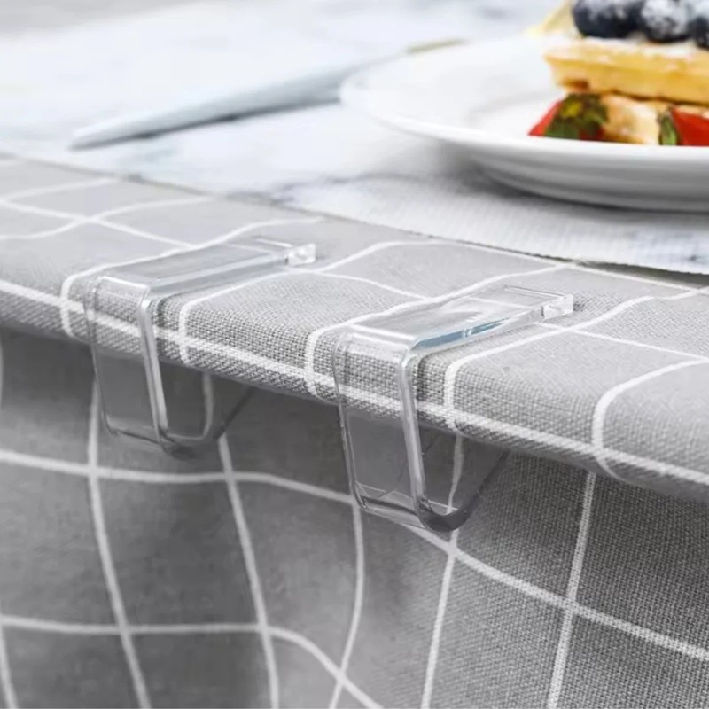 Clear Tablecloth Clips Plastic Table Cover Holders Party 8/16/24 gallery