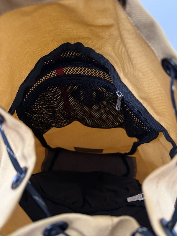 REI Retro Flashback Day Pack Backpack Throwback Hiking Leather Bottom Duffel 3