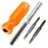 6 Pack 6in1 Screwdrivers, Flat 3/16", ¼", Phillips #1, #2, Nut Drivers ¼", 5/16" gallery