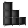 Cube Storage Organizer, 6 Cube Shelves 11.8"x11.8"x11.8" - Multi-Purpose Closet gallery