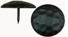 Clavos, Round, Hammered-Distressed, 1 1/2 In. Diameter, Matte Black (Set of 10) gallery