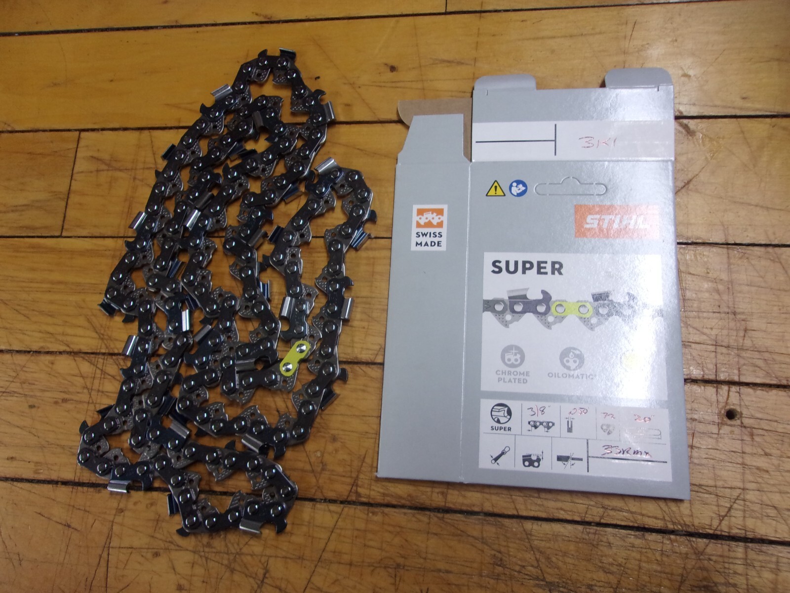 Stihl OEM 18" Semi Chisel "Ripping" Chain 3/8" .050 66 DL 33RMX #GM-3K2 gallery