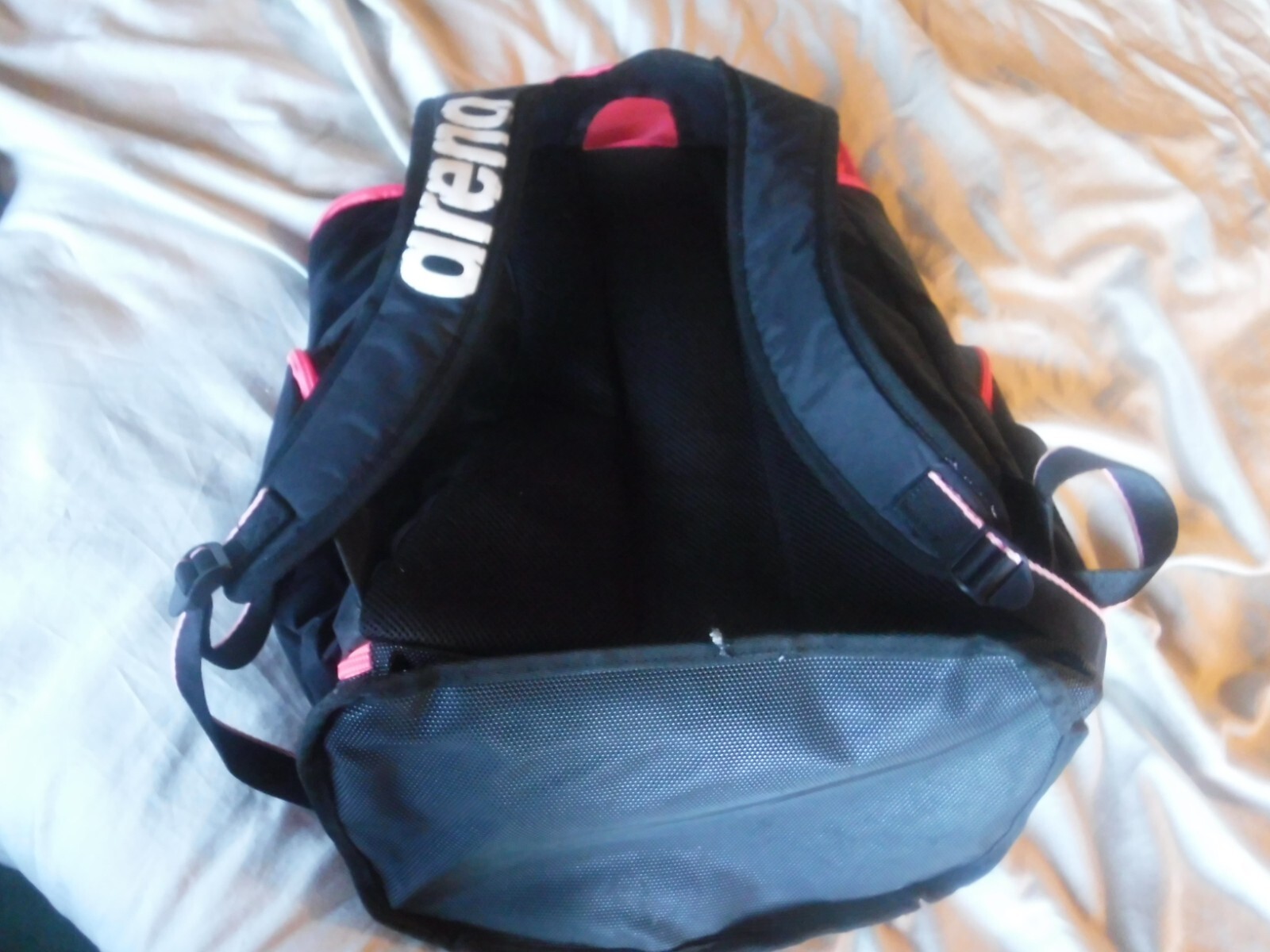 Arena Backpack Black and Pink 3