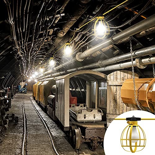 Construction String Lights, 20 Bulbs 200W 21000LM Work Lights with 20 200FT gallery