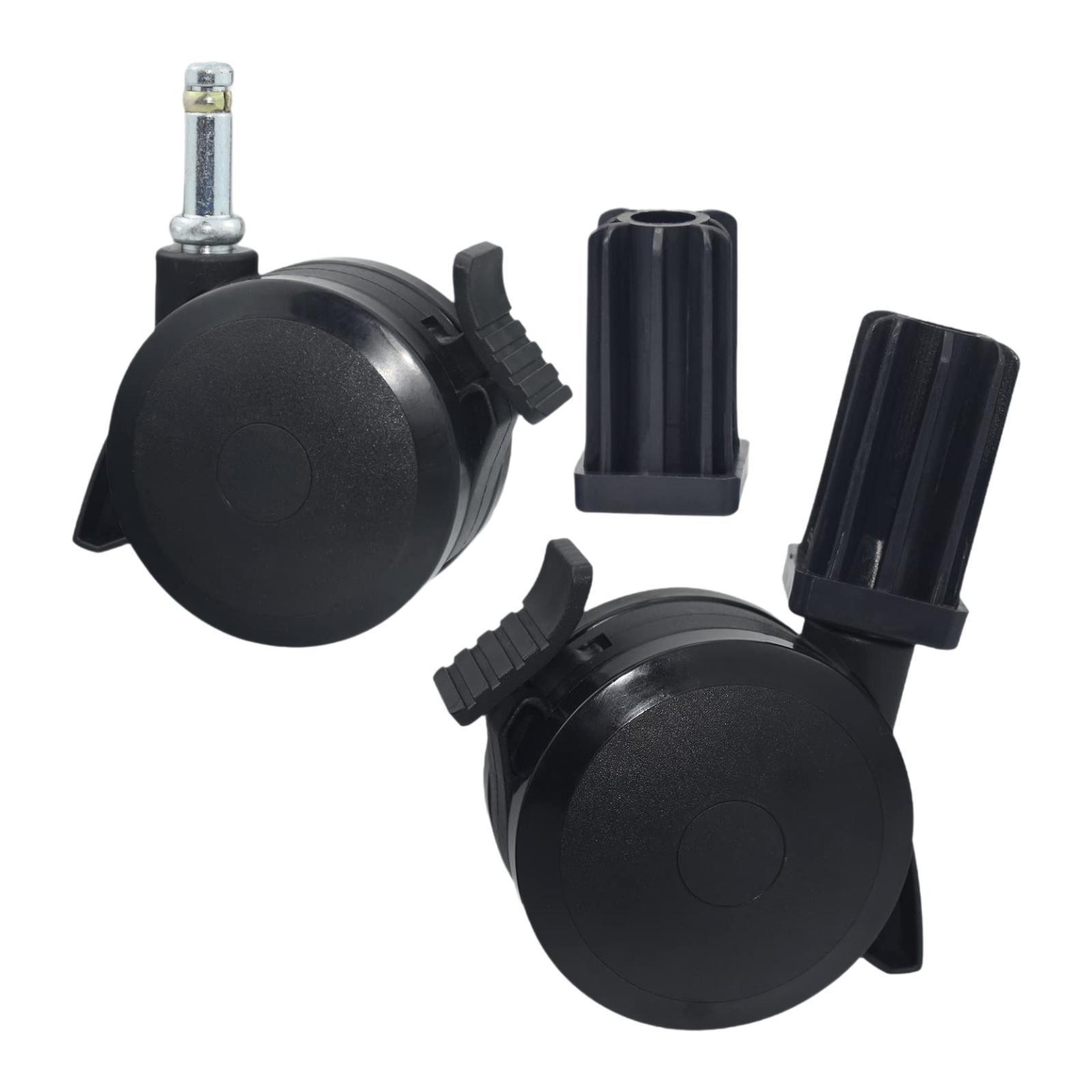2Pcs Locking Casters BBQ Grill Part 70360 Hiking Porch Camping Barbecue gallery