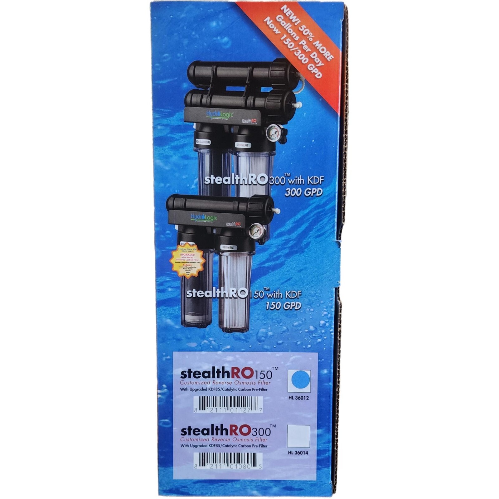 New HydroLogic Stealth-RO150 System Upgraded KDF85/Carbon Filter Hydroponics gallery