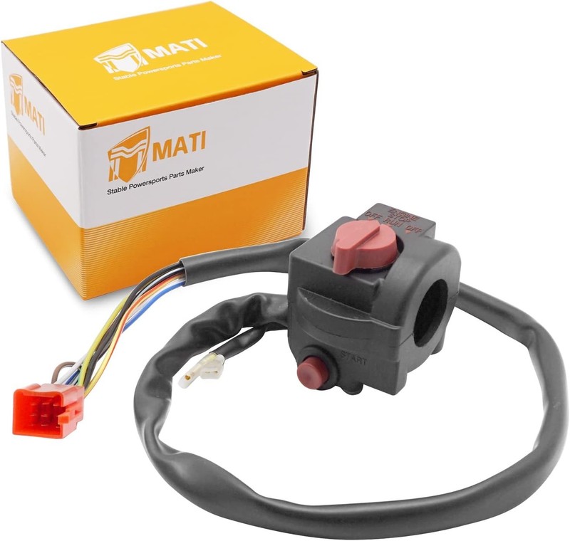 M MATI Control Switch Start Kill Stop Button Throttle for Honda CBX Super Spo... gallery