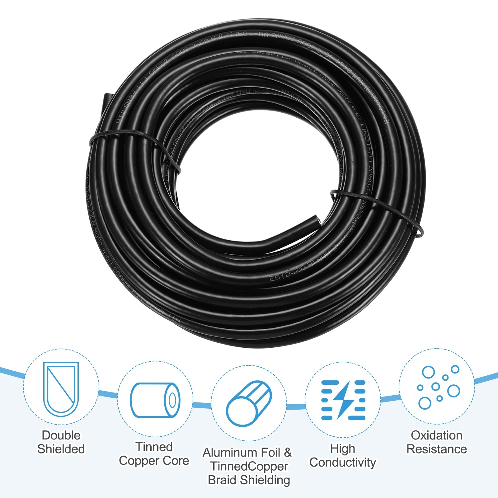 Shielded Cable UL2464 20AWG 9.14m (30Ft) 3 Conductors CNC Wire gallery