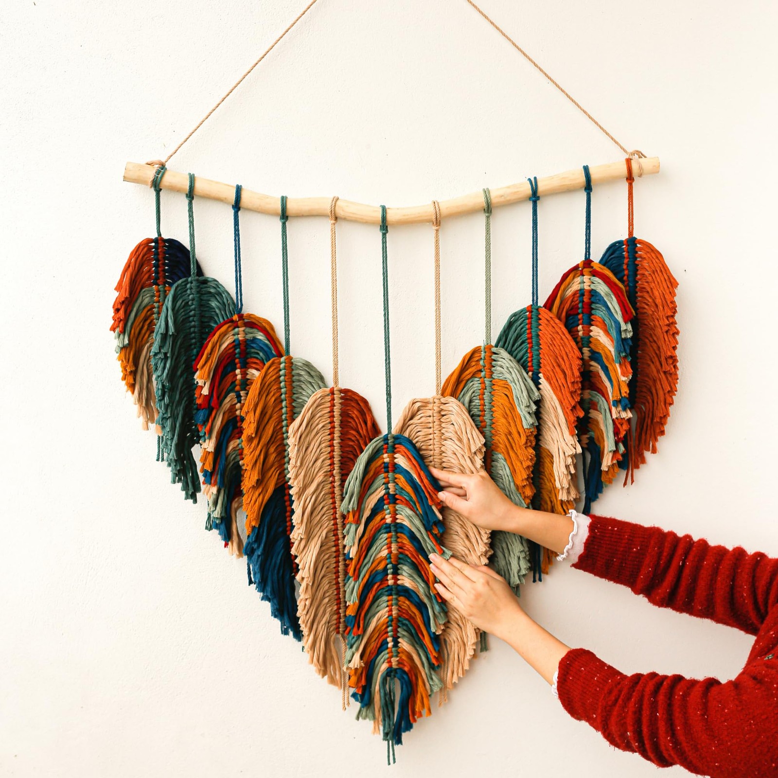 Boho Wall Decor - Large Macrame Wall Hanging - Boho Bedroom Decor - Tapestry ... gallery
