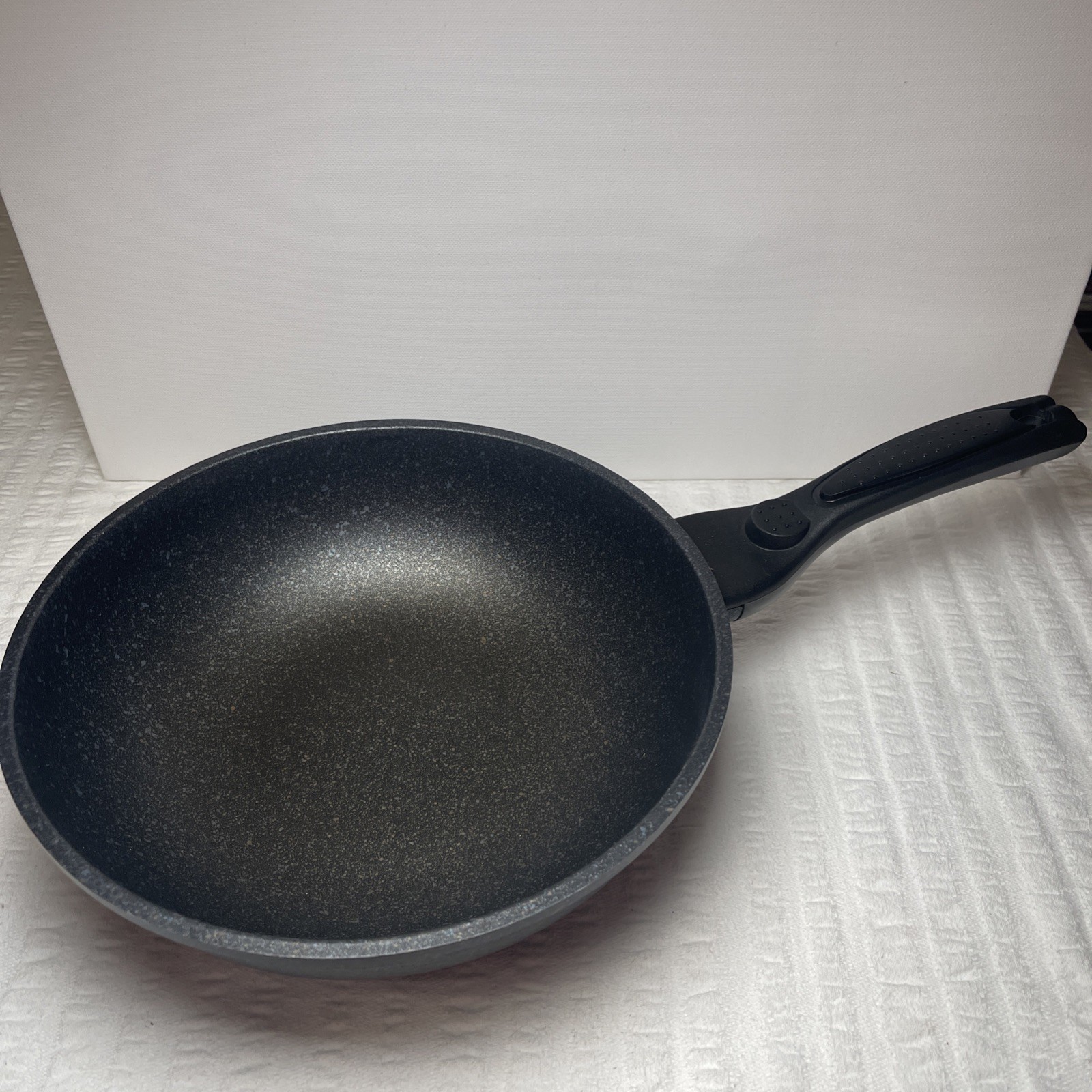 |MADE IN KOREA| 10" 5 Layer Marble Coating Wok Non-Stick Cooking Frying Pan Pot gallery
