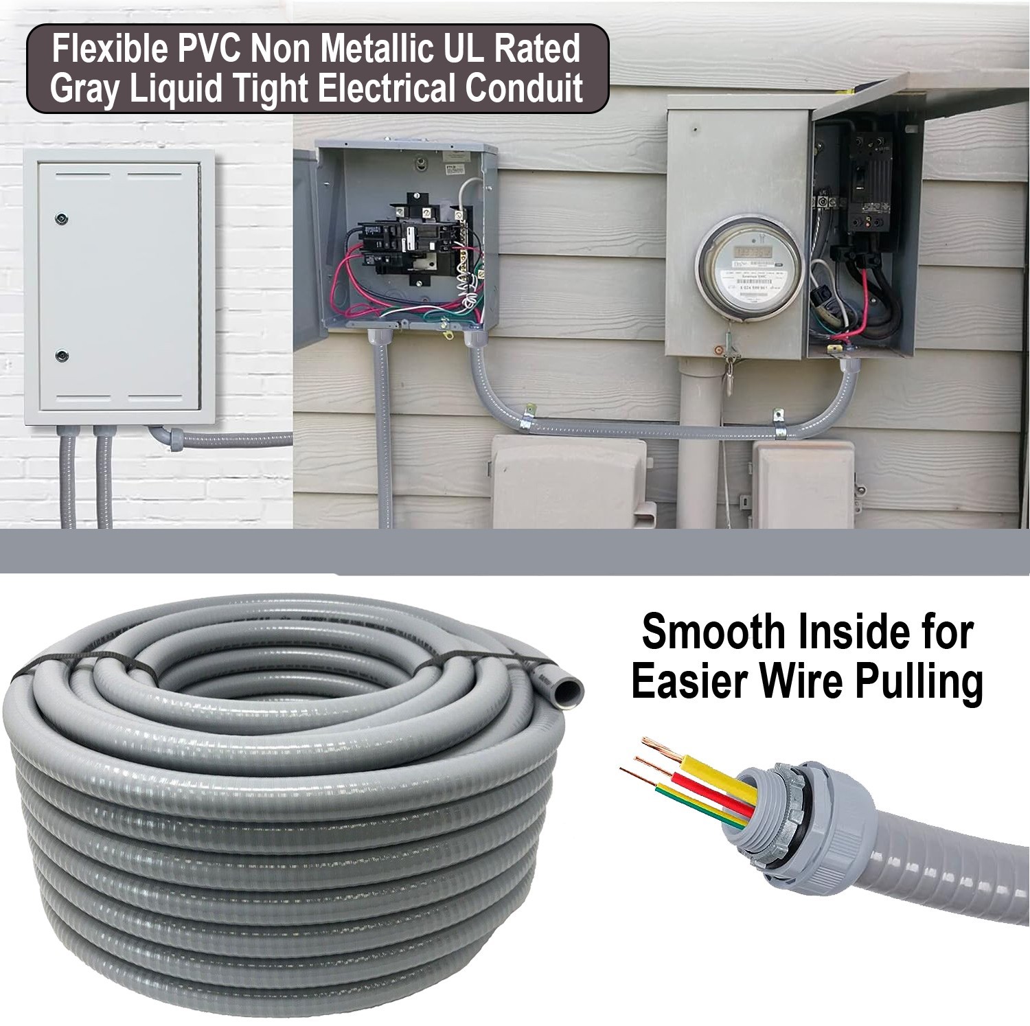 Flexible Liquid Tight, Non-Metallic Electrical Conduit - UL Listed gallery