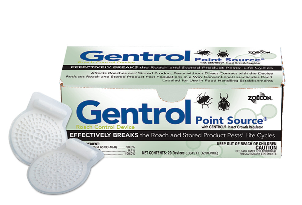 Zoecon Gentrol Point Source Cockroach Device 1 box (20 devices) Discreet Disc gallery