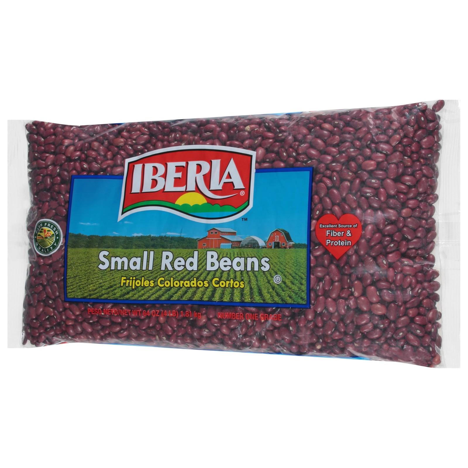 Iberia Small Red Beans, 4 lb, Long Shelf Life 64 Ounce (Pack of 1), gallery