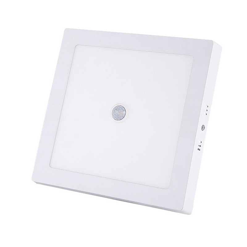 PIR Motion Sensor LED Panel Light Recessed Ceiling Down Lamp 10W 15W 25W 30W gallery