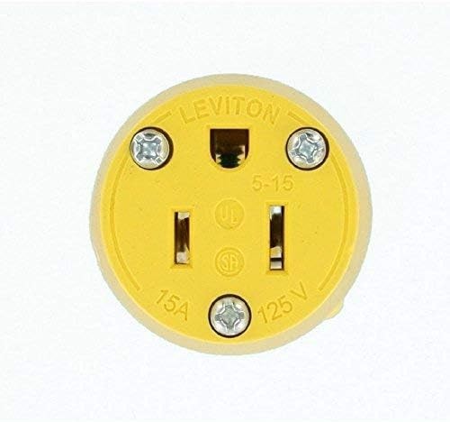 Leviton 515PV-LIT Not Not Available R50-Straight Blade Lighted Plug, 125 V,... gallery