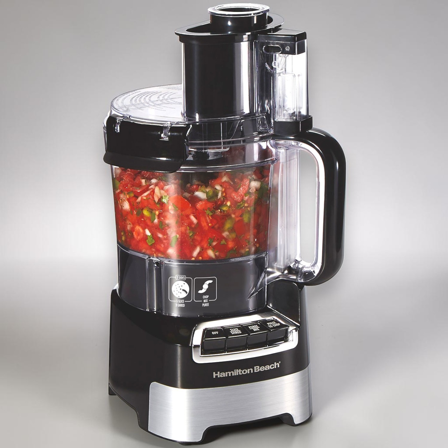 Hamilton Beach Stack & Snap 10-Cup Food Processor, 70723G gallery
