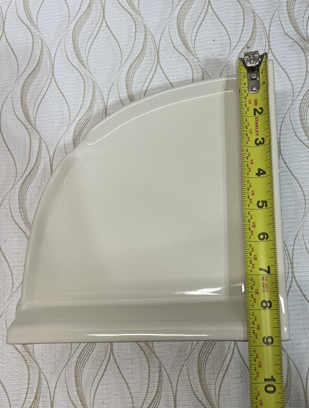 Ceramic Bath Shower Corner Soap Dish Shelf Tray 2 colors gallery