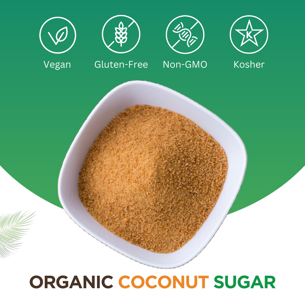 Miracle Palm Organic Coconut Sugar - 25KG Bag gallery