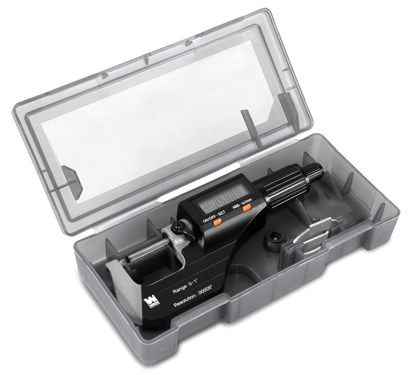 WEN 10725 Standard and Metric Digital Micrometer with 0 to Under 3 Inches gallery